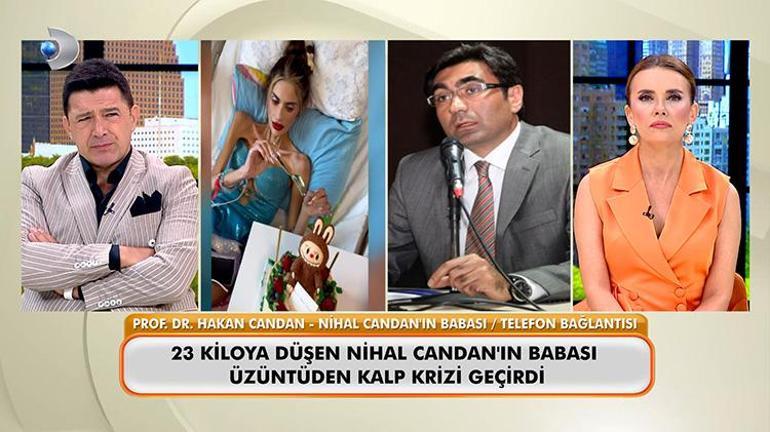 Nihal Candanın babası ilk kez Neler Oluyor Hayatta programında açıkladı: Kızım yaşamak istemiyor