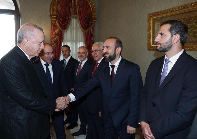 Cumhurbaşkanı Erdoğan Ermenistan Başbakanı Paşinyanı kabul etti