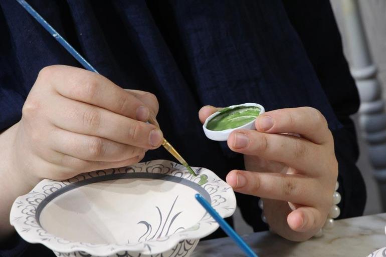 Trabzonun Of ilçesindeki kadınlar üreterek güçleniyor