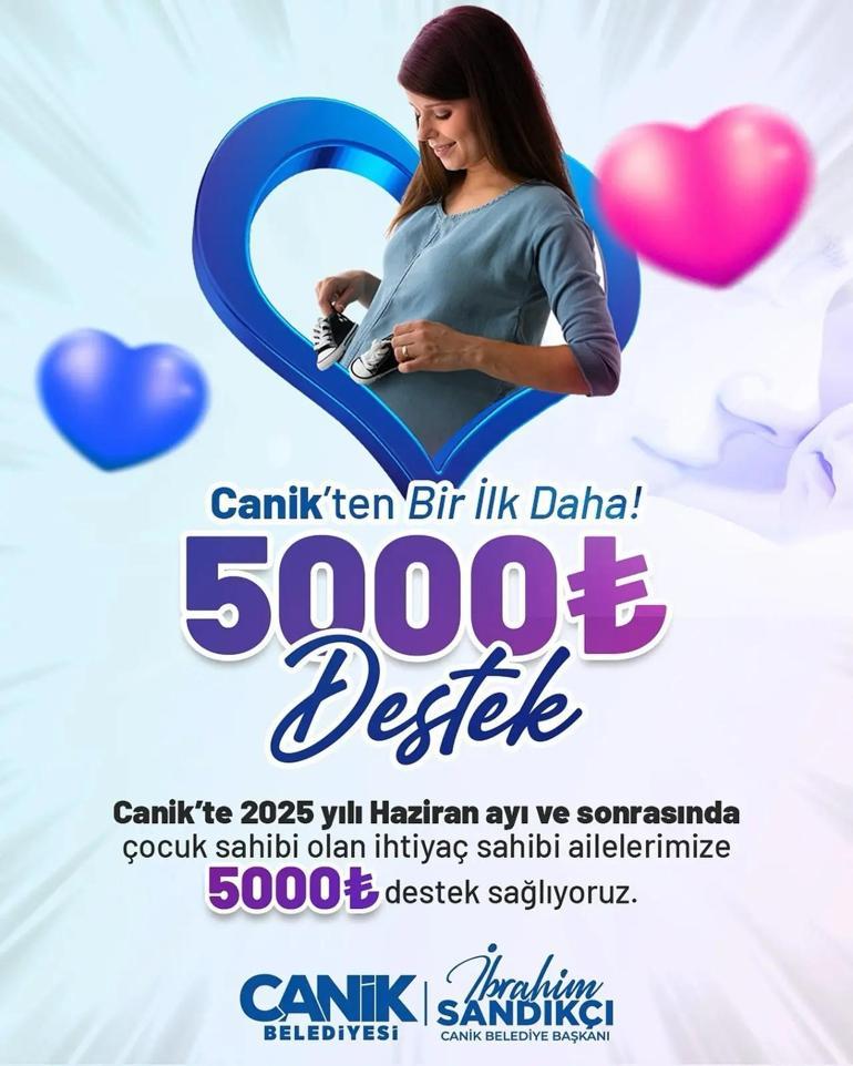 Samsunda her aileye 5 bin TL destek: Şartlar belli oldu