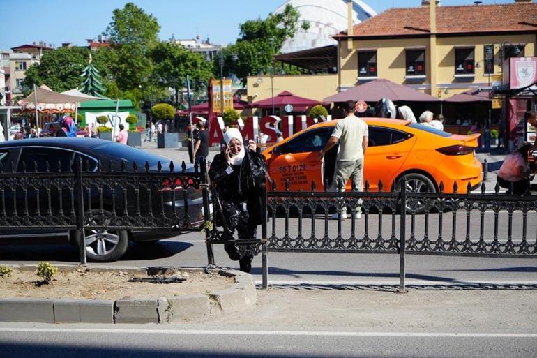 Samsunda yayaların ölümle dansı: Yiyeceğim bozulmasın diye kestirmeden geçtim