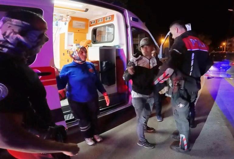 Ne polisi dinledi ne sağlık ekiplerini Yasal sınırın 16 kat üstünde alkollü çıktı, tek derdi motosikleti oldu