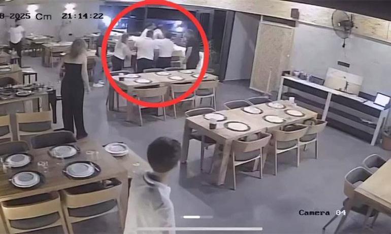 Adanada restoran sahibinin Heimlich manevrası müşteriyi kurtardı O anlar kamerada