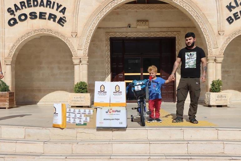Mardin’de küçük kız çocuğundan büyük hareket Kızıltepe Belediyesi tarafından ödüllendirildi