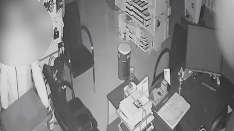 Aksaraydaki milyonluk vurgunda göçük yakayı ele verdirdi: Çelik kasa hırsızlarının filmleri aratmayan sonu kamerada