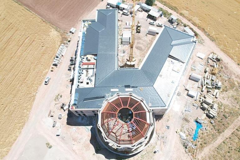 Nevşehirde Türkiyenin en büyük cemevi inşa ediliyor