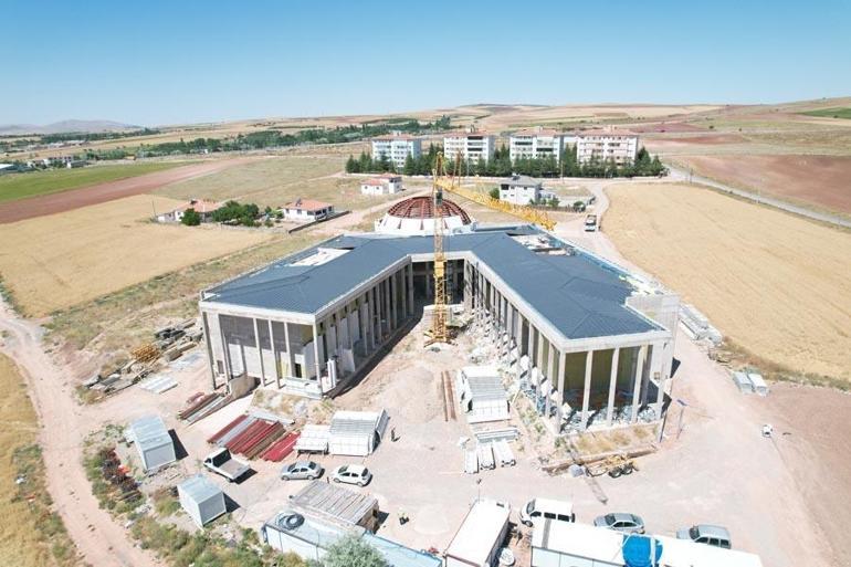 Nevşehirde Türkiyenin en büyük cemevi inşa ediliyor