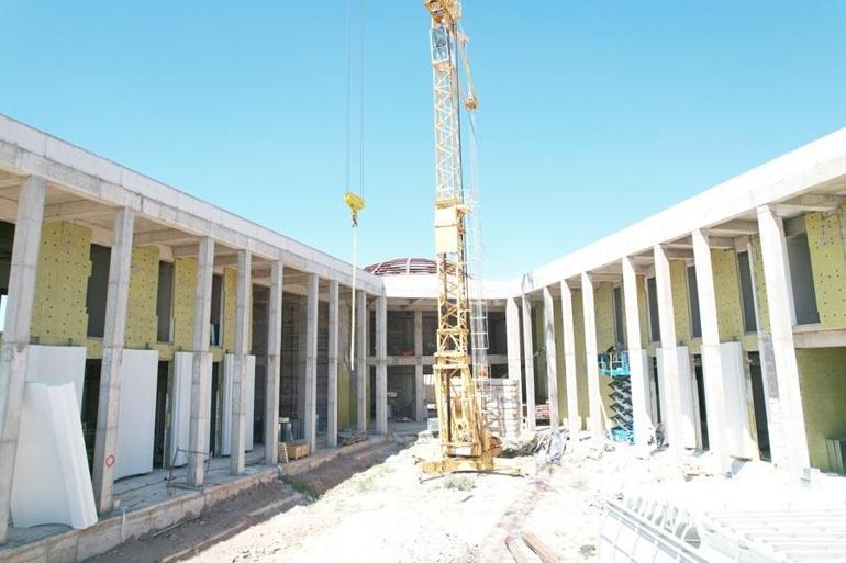 Nevşehirde Türkiyenin en büyük cemevi inşa ediliyor