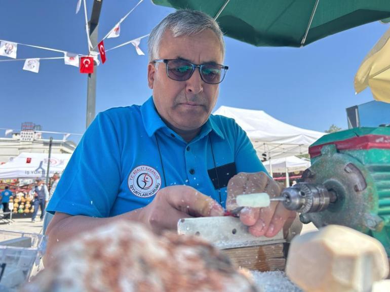 Eskişehirin ‘beyaz altını Vana taşındı, ilgi odağı oldu