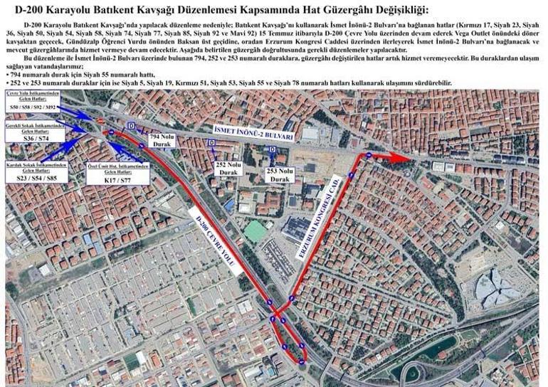 Eskişehirin can damarı olan kavşak tam bir ay kapanacak