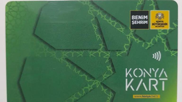 Konyada toplu taşıma kartı hediyesi: AKOM duyurdu
