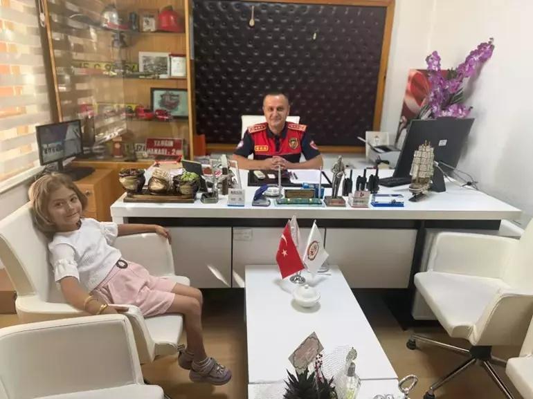 Köyü yanmaktan kurtardı: Kimsenin aklına gelmeyeni yaptı 5 yaşındaki Aslıya ödül