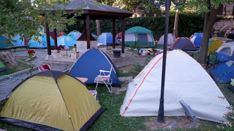 664 yıllık gelenek için çadıra mecbur kaldılar Tüm Türkiyeden Edirneye tek bir şey için geldiler