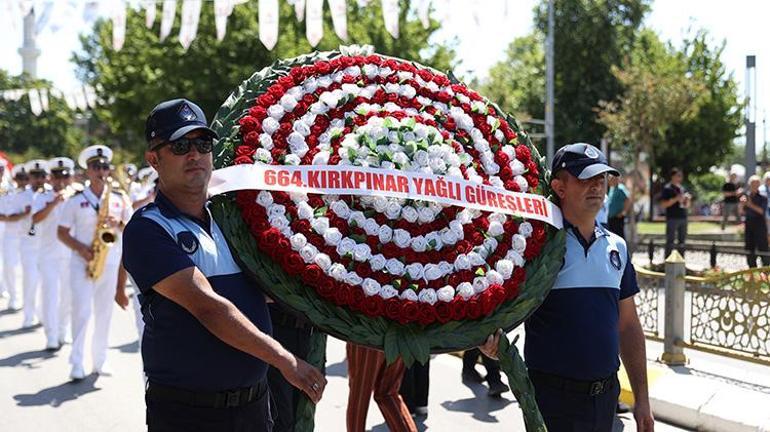 Bu gelenek Edirnede 600 yıldır yaşatılıyor Kırkpınarda karşılandı Kaşıkçı elmasından daha değerli