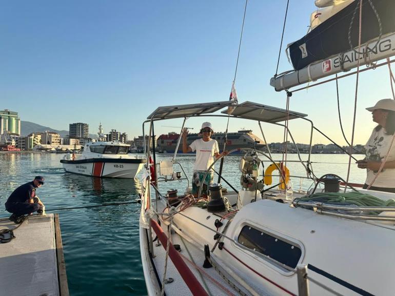 Hopadan İskenderuna yelkenli rekor Karadenizde yanımdan hortum geçti, haritalar bozuldu