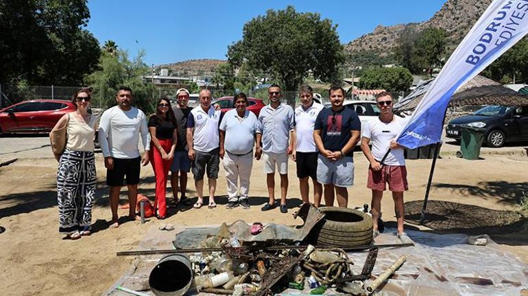 Bodrumda denizin dibinden çıkanlar görenleri hayrete düşürdü: Tam 98 kilo