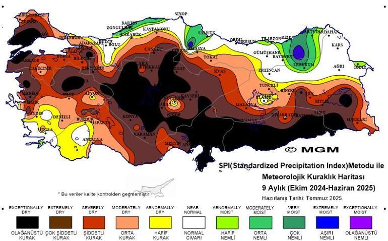 Adana alarm veriyor Harita 3 ayda resmen renk değiştirdi, kapkara oldu