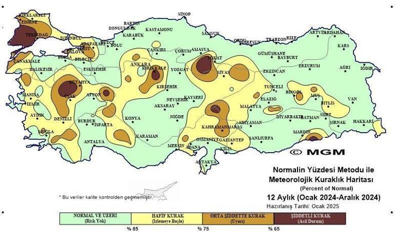 Adana alarm veriyor Harita 3 ayda resmen renk değiştirdi, kapkara oldu