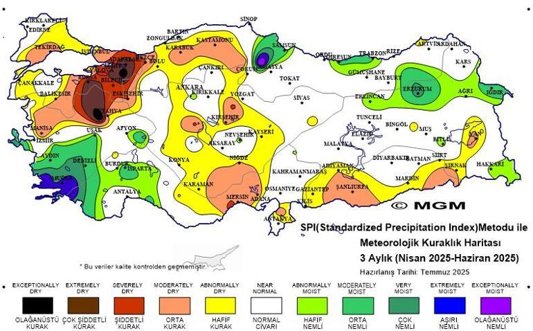 Adana alarm veriyor Harita 3 ayda resmen renk değiştirdi, kapkara oldu