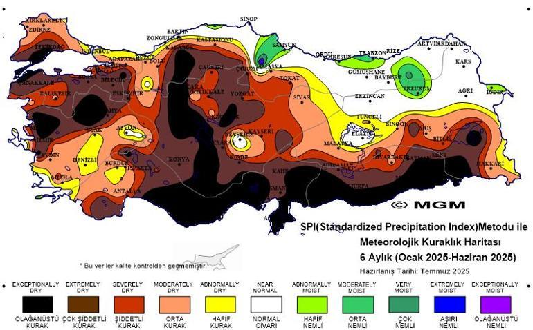 Adana alarm veriyor Harita 3 ayda resmen renk değiştirdi, kapkara oldu