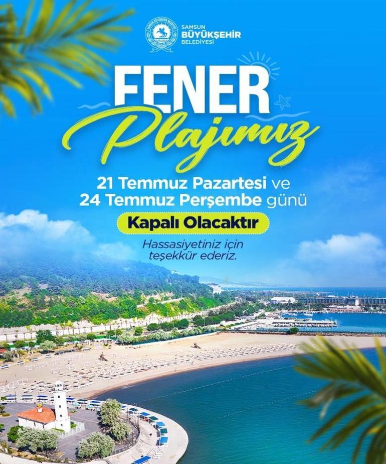 Samsunda kritik karar: 2 gün kapalı olacak