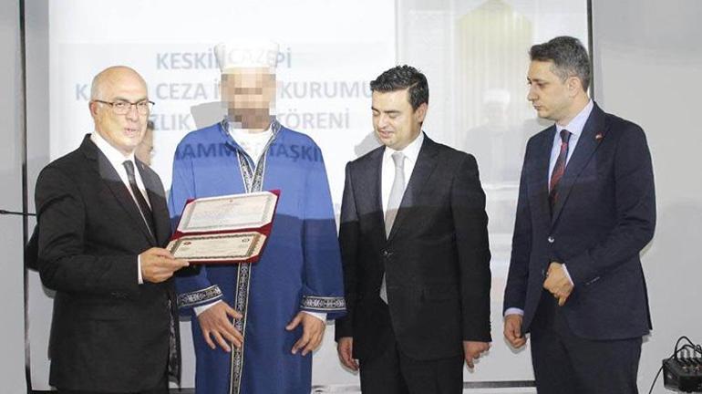 Kırıkkalede cezaevinde kalan hükümlü, 12 ayda Kuran-ı Kerimi ezberleyerek hafız oldu