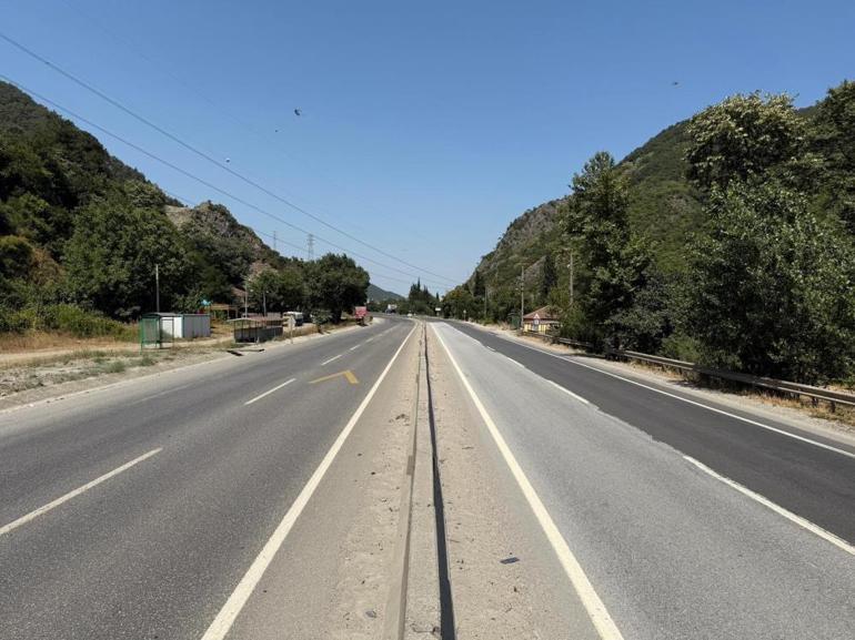 Sakaryanın Geyve ilçesinde orman yangını büyüdü D-650 karayolunun Bilecik yönü trafiğe kapandı