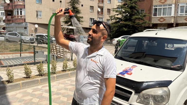 Tokatta 90 yılın sıcaklık rekoru kırıldı Sokaklar bomboş kaldı, şehirde yaşam durma noktasına geldi