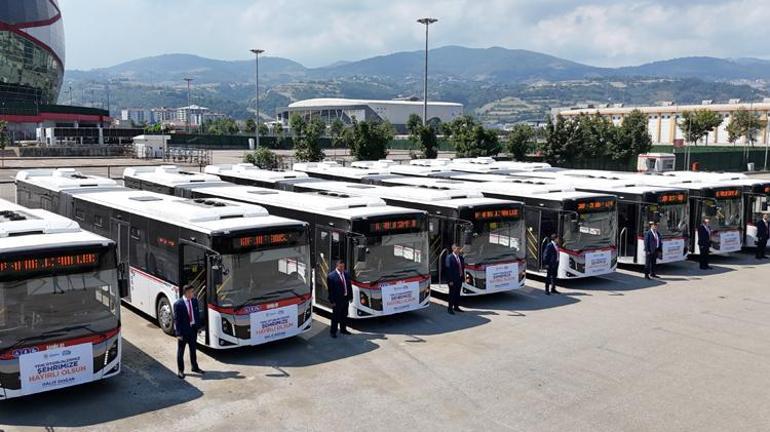 Samsunda ulaşımda yeni dönem Devreye alındı, yeni otobüs kararı
