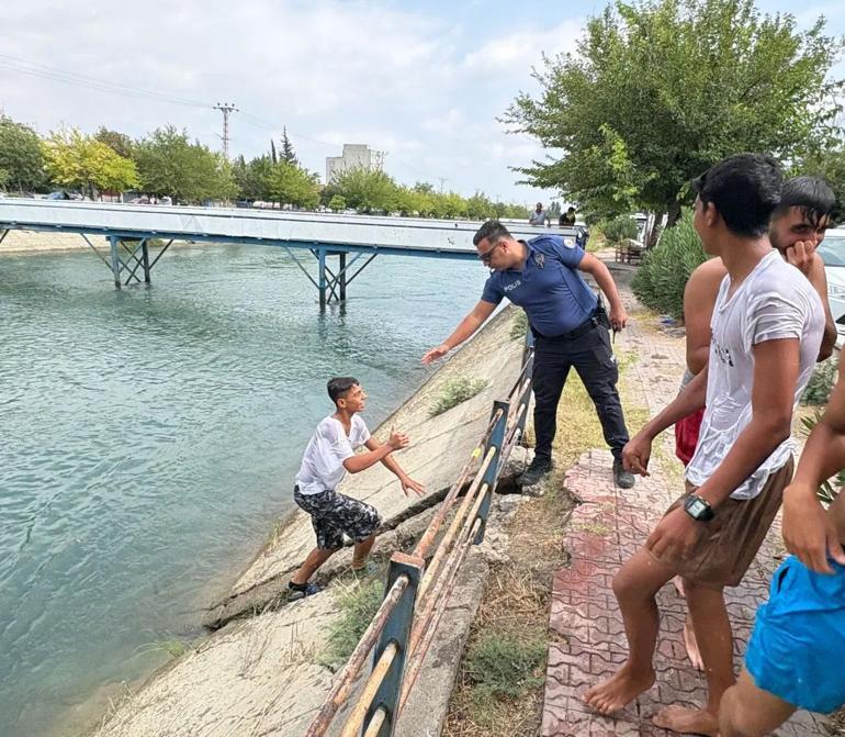 Adanada çocuklar sulama kanalı yerine havuzda serinleyecek Yüreğirde hayat kurtaran proje