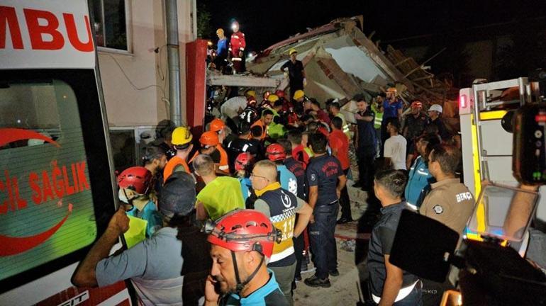 Balıkesirde 6.1 büyüklüğünde deprem meydana geldi