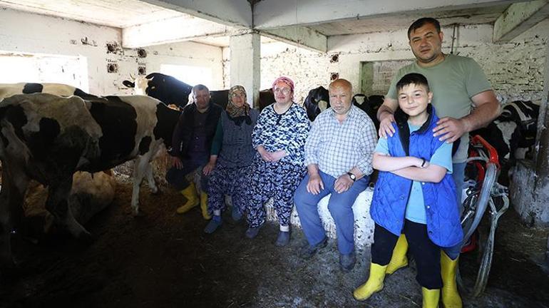 İstanbulu terk eden aile köyüne yerleşti, devlet destekleri üst üste geldi Kendi işimizi yapıyor para kazanıyoruz