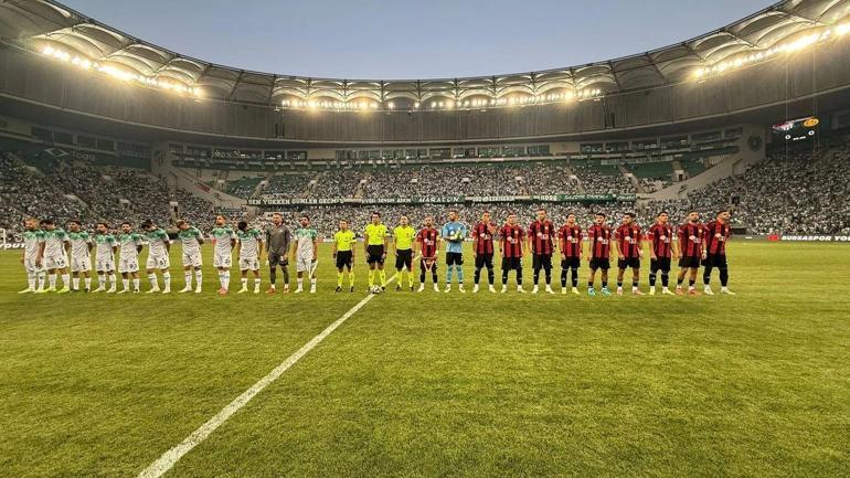 Anlamlı maçta Bursaspor, Eskişehirsporu mağlup etti