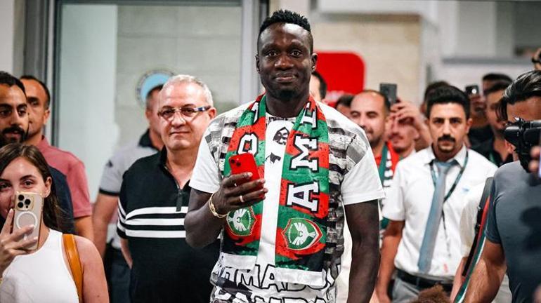 Amedspor, Mourinhonun prensini kaptı Avrupada kupa kaldıran Ganalı golcü resmen açıklandı