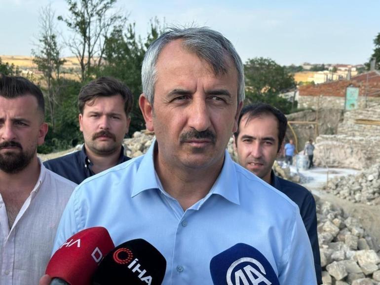 Edirnede tarih yeniden canlanıyor Temeli atıldı