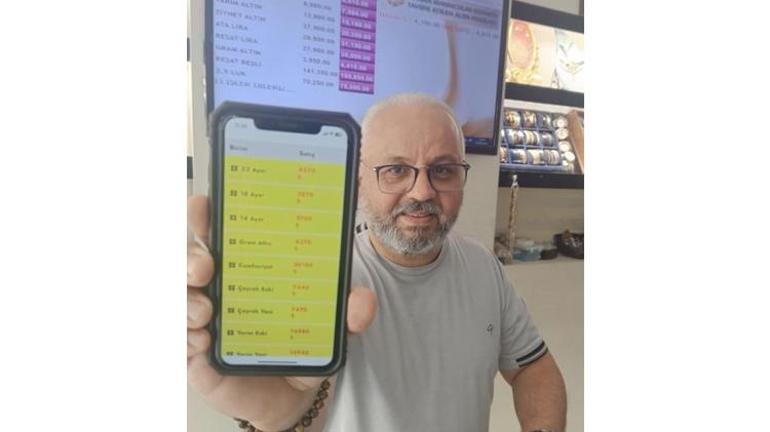 Manisalılar artık altın fiyatlarını anlık olarak takip edebilecek