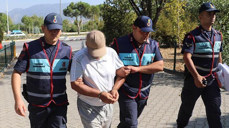 Denizlide turistlerin izinsiz görüntülerini çeken şahıs gözaltına alındı