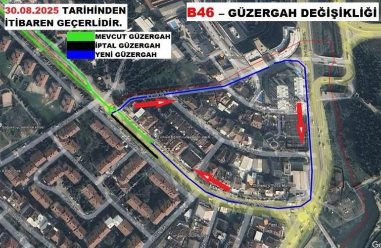 BURULAŞ duyurdu: Toplu ulaşımda güzergâh değişikliği resmen başladı
