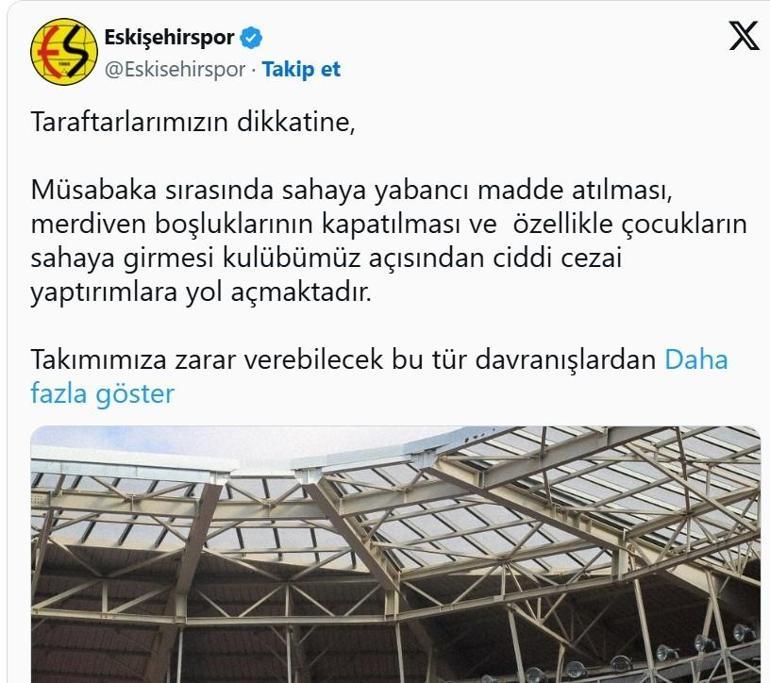 Eskişehirspor taraftarları dikkat Bilmeyenler ceza alacak