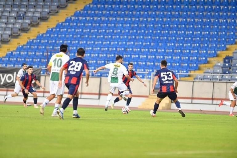 Bursaspor 3te 3 yaptı Mersin engelini rahat geçti