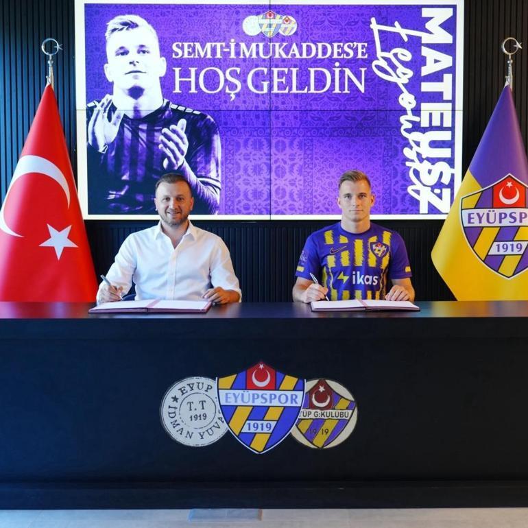 Eyüpspor fırsat transferini mutlu sonla bitirdi Polonyalı yıldız imzayı attı