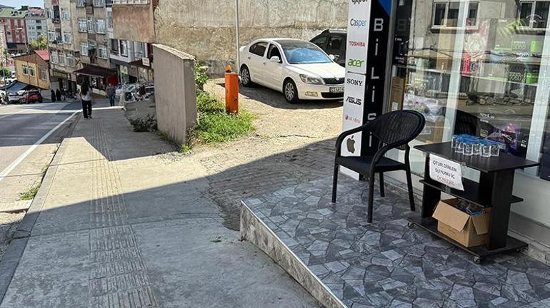 Orduda yürekleri ısıtan hareket: Hastane yolunda yokuş çıkanlara dinlenme noktası koydu
