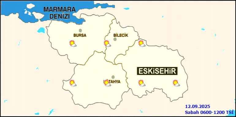 Eskişehire sağanak yağış geliyor Meteoroloji yeni raporu yayınladı