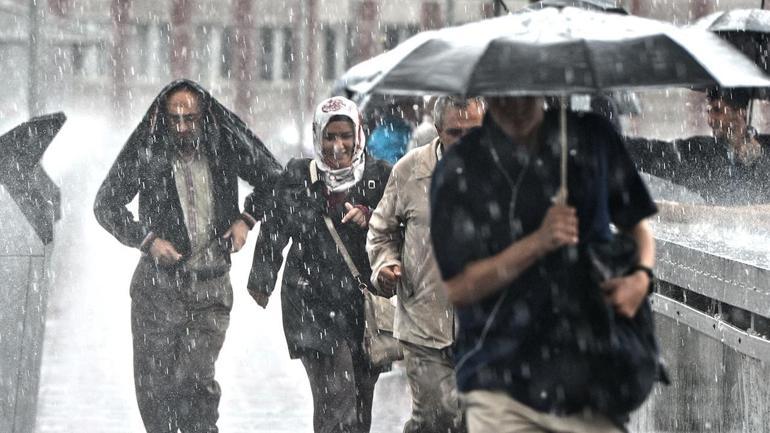 Samsun hava durumuna dikkat Meteoroloji sağanak uyarısı yaptı