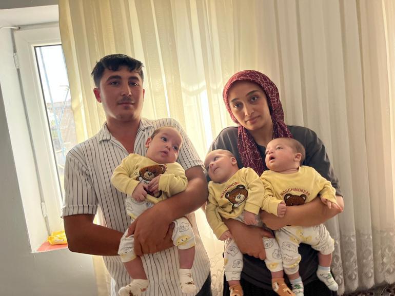 Çiçeği burnunda üçüz annesi Maddi durumumuz elvermedi dedi Evlerine gelen hediye duygulandırdı