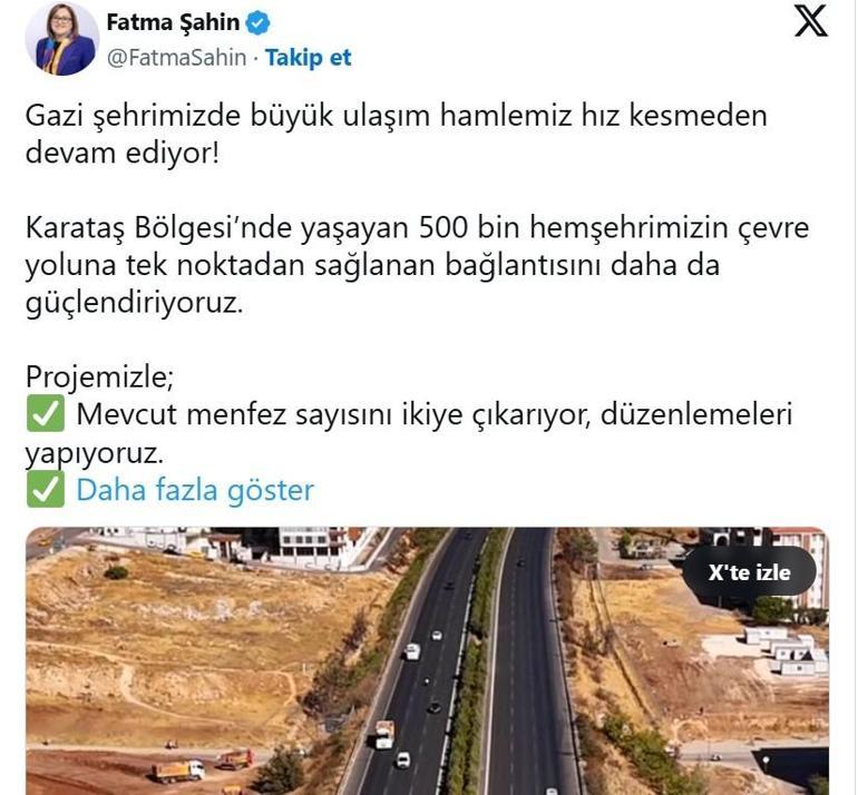 Gaziantepin 3 mahallesi çevre yoluna bağlanıyor Dev yatırım hayata geçiyor