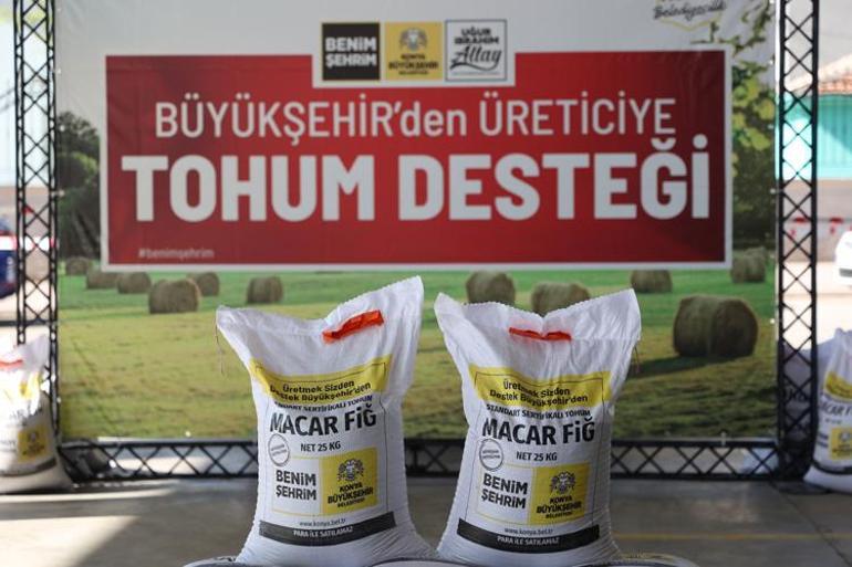 Konyada 31 ilçede üreticilere yüzde 50 hibe desteği