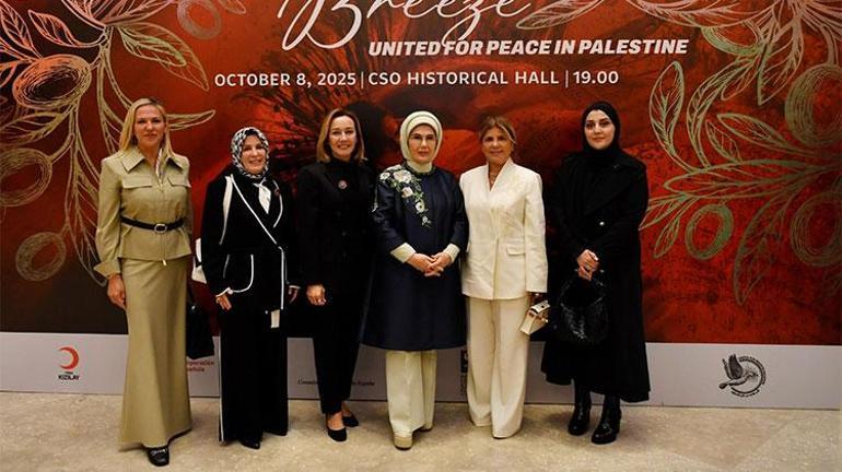 Emine Erdoğan, Gazzeye yardım etkinliğine katıldı