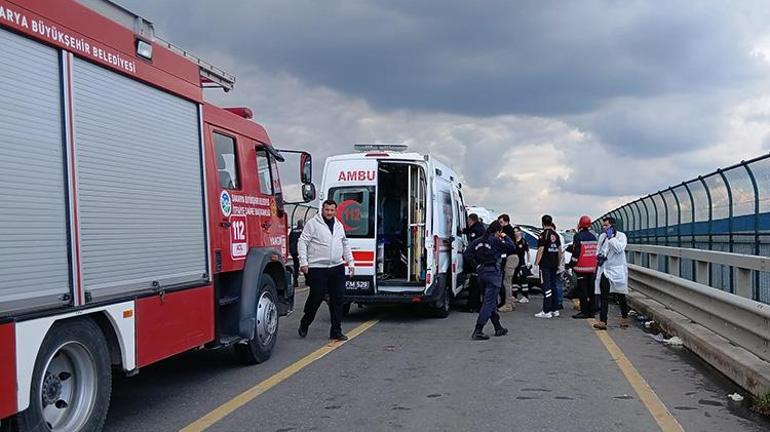 Sakaryada acı kaza İki jandarma personeli şehit oldu