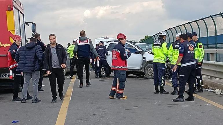 Sakaryada acı kaza İki jandarma personeli şehit oldu